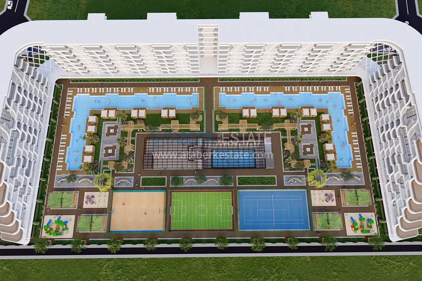 New construction project of a complex with a 5-star hotel concept – Antalya, Altintas 9