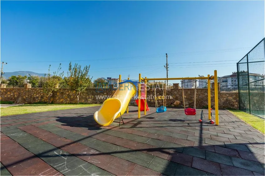 View duplex apartments 3 + 1 in a modern complex - Alanya, Oba district 12 