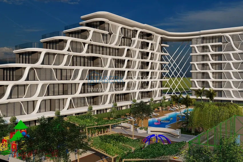 New construction project of a complex with a 5-star hotel concept – Antalya, Altintas 2