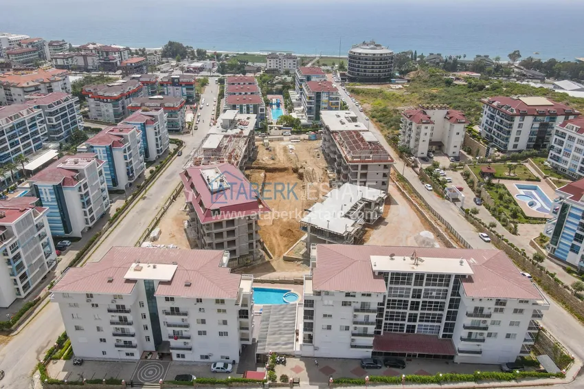 Furnished duplex penthouse in a comfortable complex, Kestel - Alanya 8 