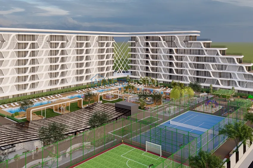 New construction project of a complex with a 5-star hotel concept – Antalya, Altintas 3