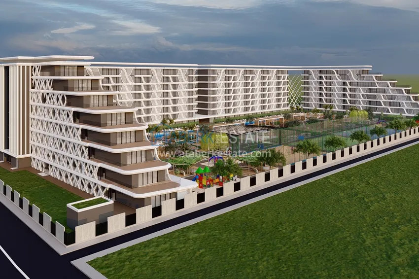 New construction project of a complex with a 5-star hotel concept – Antalya, Altintas 1