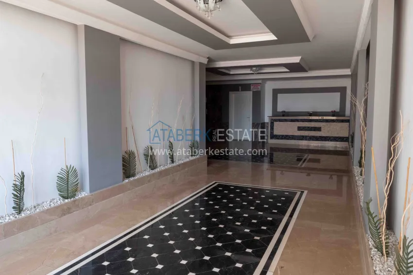 2+1 apartment with a terrace of 70 m² in Alanya, Mahmutlar district - furnished and with sea view 10 
