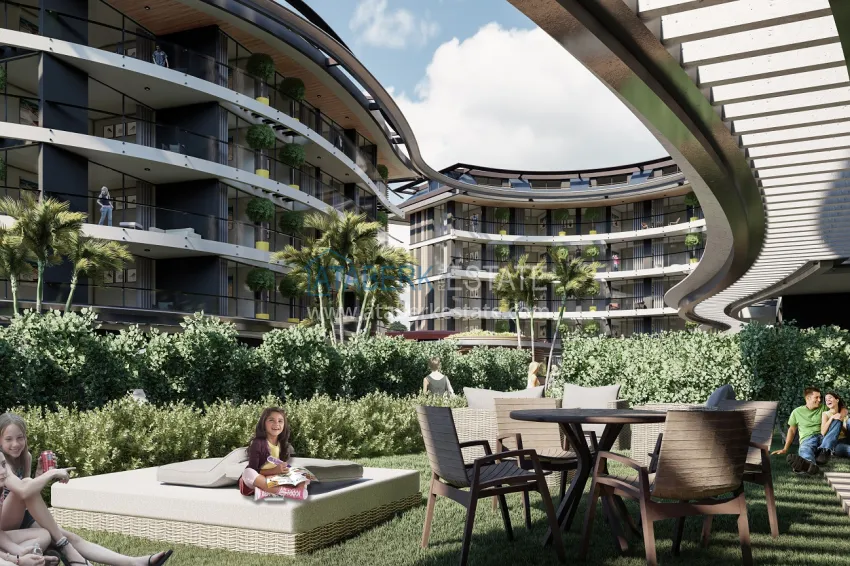 Luxury real estate from a developer in Alanya, Oba district 8