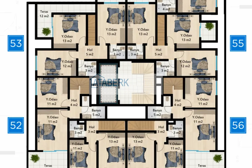 Buy cheap Cozy residential complex in Mahmutlar 9