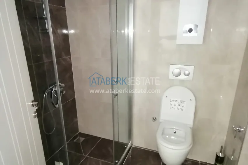 Purchase  Furnished 1+1 apartment with partial sea view, Avsallar — Alanya 8 