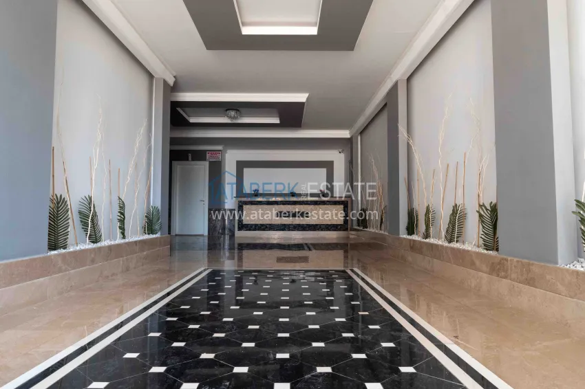 2+1 apartment with a terrace of 70 m² in Alanya, Mahmutlar district - furnished and with sea view 11 