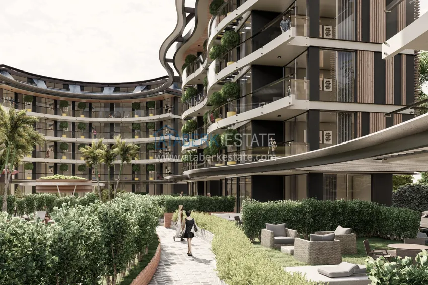 Luxury real estate from a developer in Alanya, Oba district 9