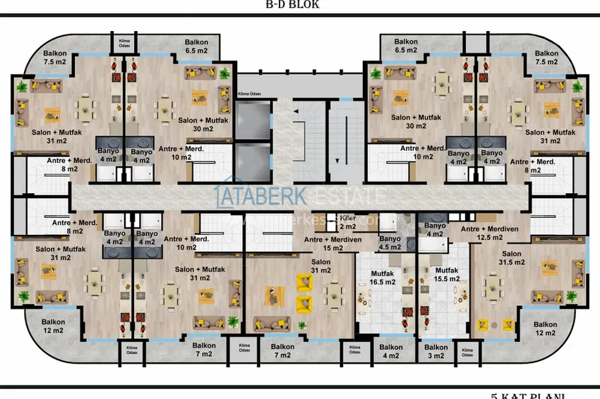 Buy cheap A new stylish investment project at the excavation stage in Oba, Alanya 12 