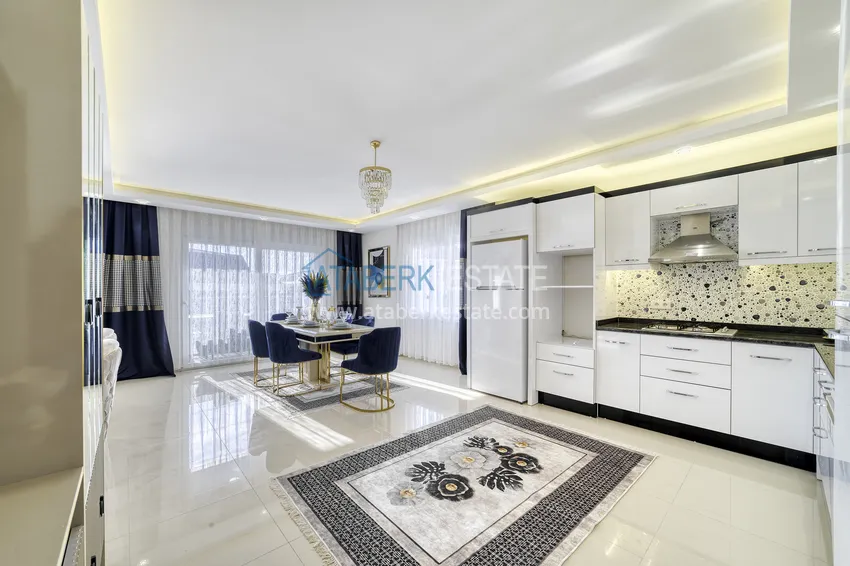 Purchase Furnished duplex penthouse in a comfortable complex, Kestel - Alanya 3 
