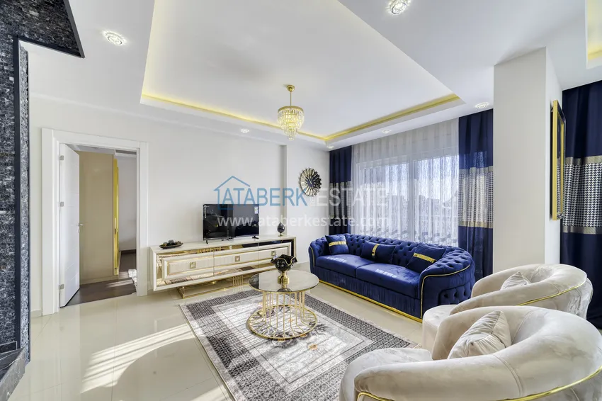 Purchase Furnished duplex penthouse in a comfortable complex, Kestel - Alanya 7 