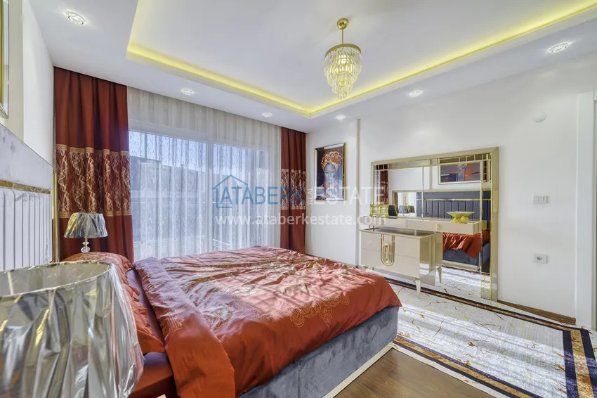 Purchase Furnished duplex penthouse in a comfortable complex, Kestel - Alanya 12 