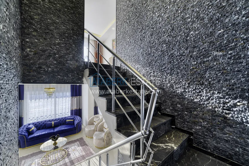 Purchase Furnished duplex penthouse in a comfortable complex, Kestel - Alanya 13 