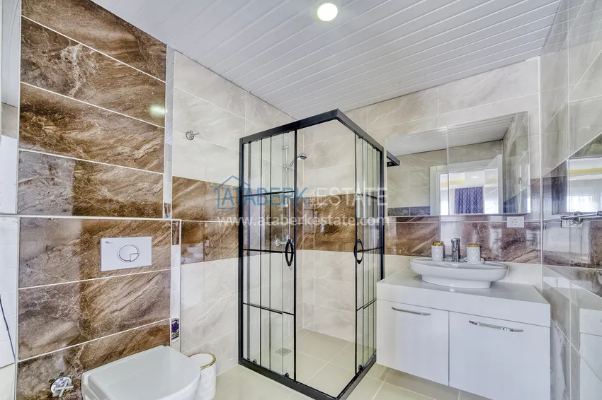 Purchase Furnished duplex penthouse in a comfortable complex, Kestel - Alanya 20 