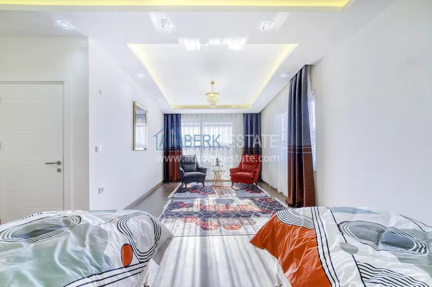 Purchase Furnished duplex penthouse in a comfortable complex, Kestel - Alanya 22 