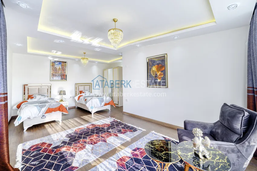 Purchase Furnished duplex penthouse in a comfortable complex, Kestel - Alanya 25 