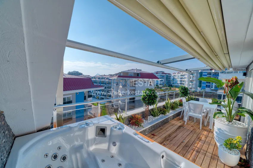 Purchase Furnished duplex penthouse in a comfortable complex, Kestel - Alanya 31 