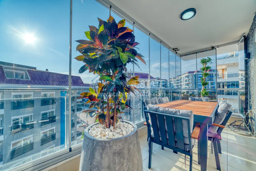 Purchase Furnished duplex penthouse in a comfortable complex, Kestel - Alanya 36 