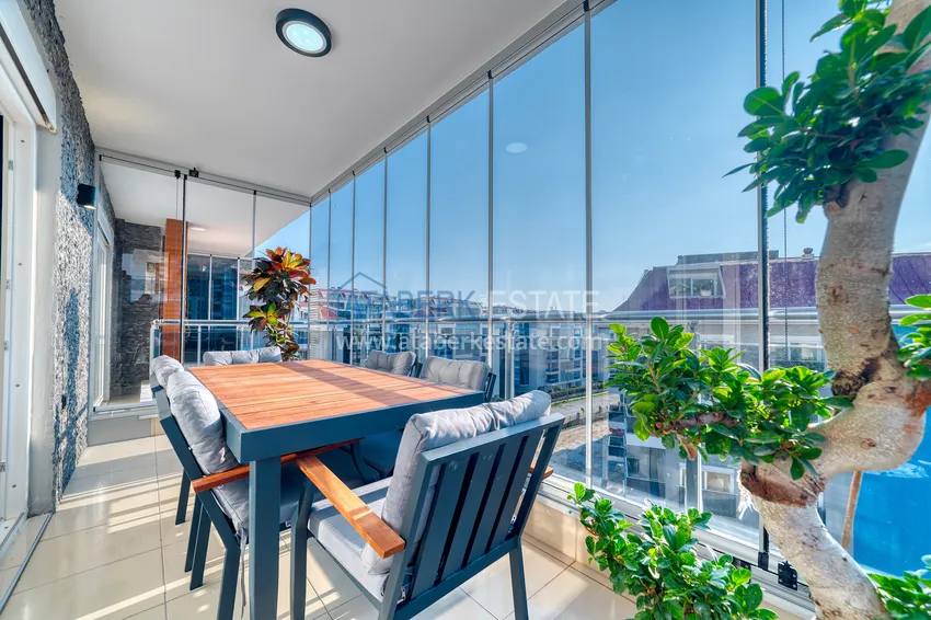 Purchase Furnished duplex penthouse in a comfortable complex, Kestel - Alanya 37 