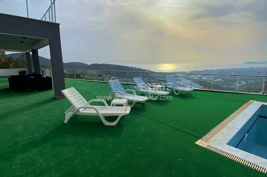 Detached villa with furniture and stunning panoramic views - Kargicak area 2 
