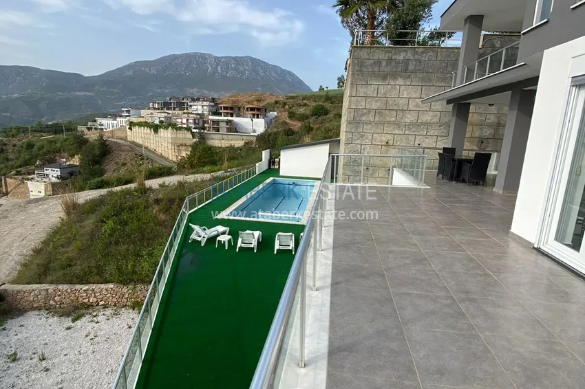 Purchase  Detached villa with furniture and stunning panoramic views - Kargicak area 3 