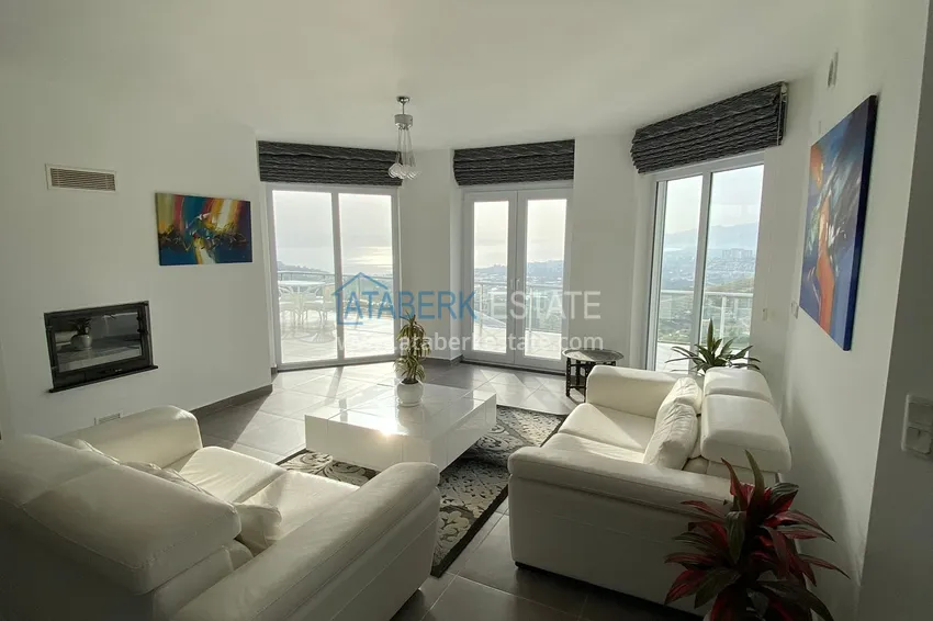 Purchase  Detached villa with furniture and stunning panoramic views - Kargicak area 10 
