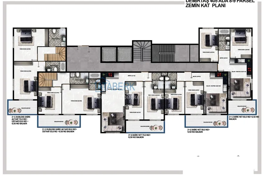 Buy cheap Investment project in Alanya, Demirtash - start of sales, minimum prices and installments up to 30 months 2 
