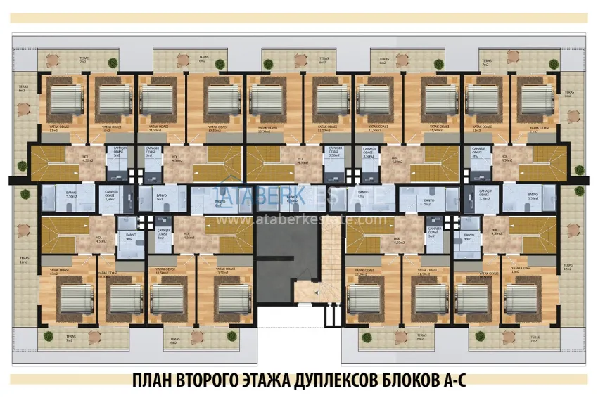 Buy cheap Modern complex in Alanya, Oba district 6 