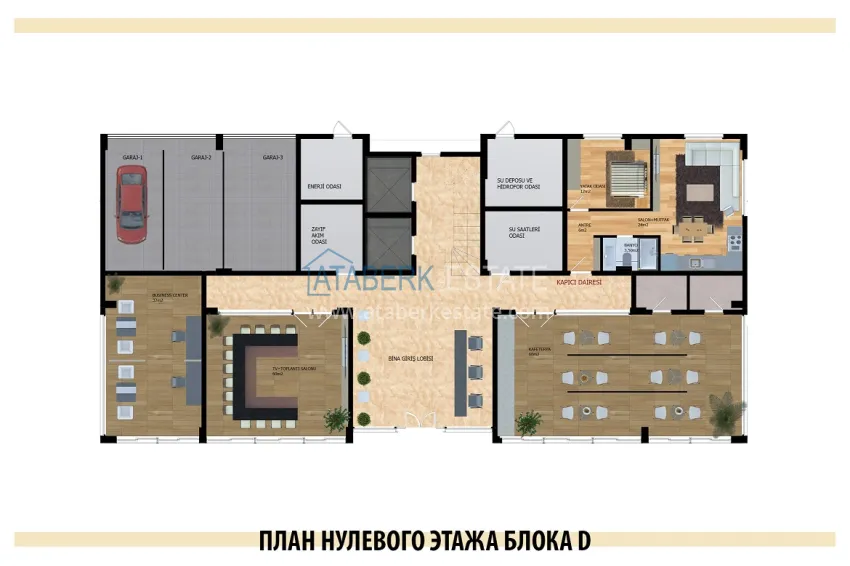 Buy cheap Modern complex in Alanya, Oba district 10 