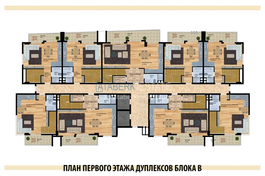 Buy cheap Modern complex in Alanya, Oba district 13 