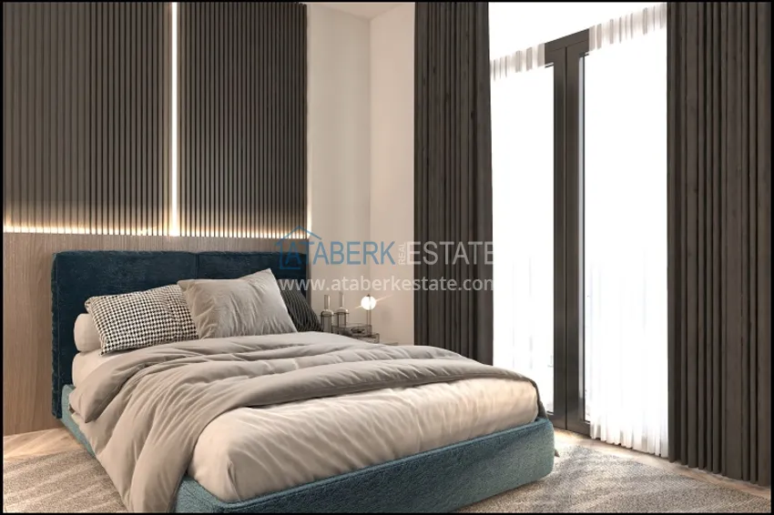 Purchase  An innovative and modern project at the initial stage of construction in Erdemli. 7 