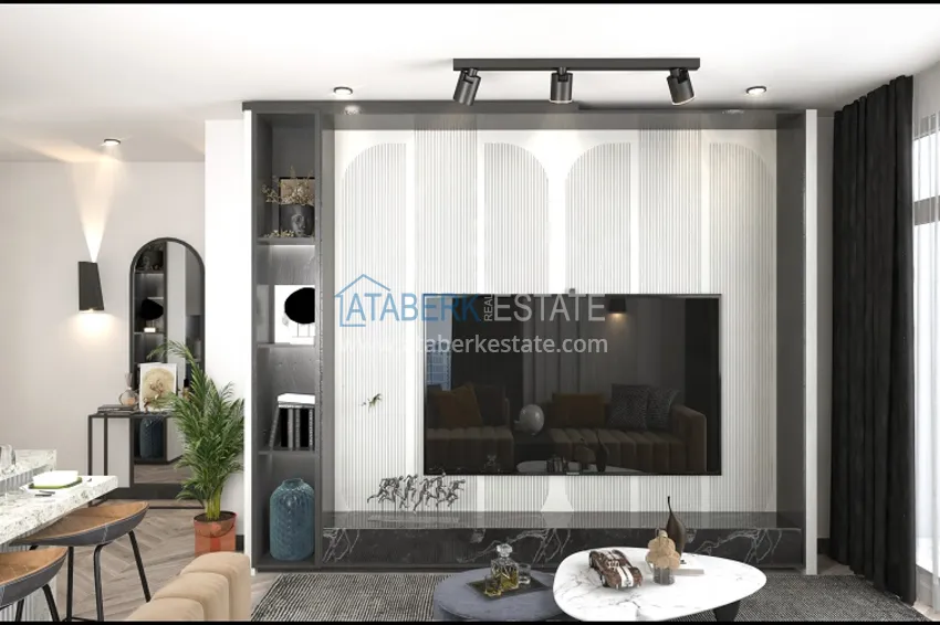 Purchase  An innovative and modern project at the initial stage of construction in Erdemli. 20 