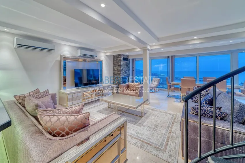 Purchase  Spectacular semi-detached villa with luxury new furniture and the right to citizenship in the Demirtas area 13 