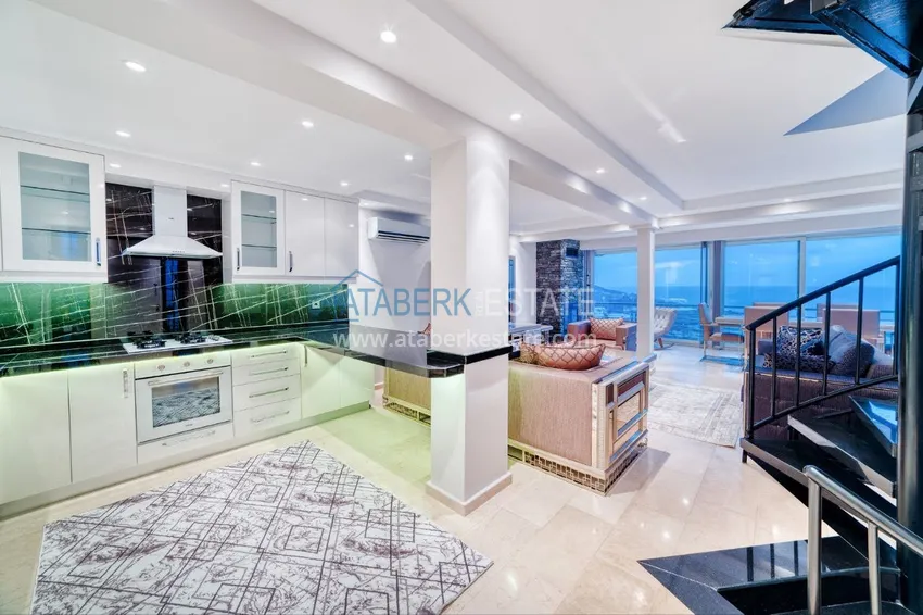 Purchase  Spectacular semi-detached villa with luxury new furniture and the right to citizenship in the Demirtas area 14 