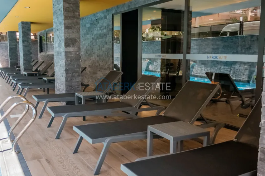 One-bedroom apartment for rent in the center of Alanya, 250 meters from Keykubat Beach No. 11 13