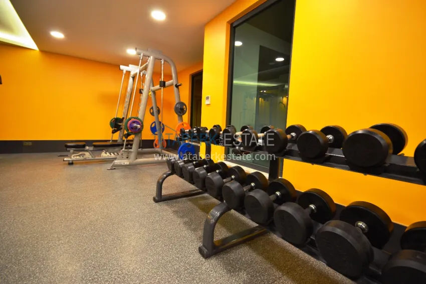 1+1 apartment with furniture and open sea view, Mahmutlar - Alanya 18 