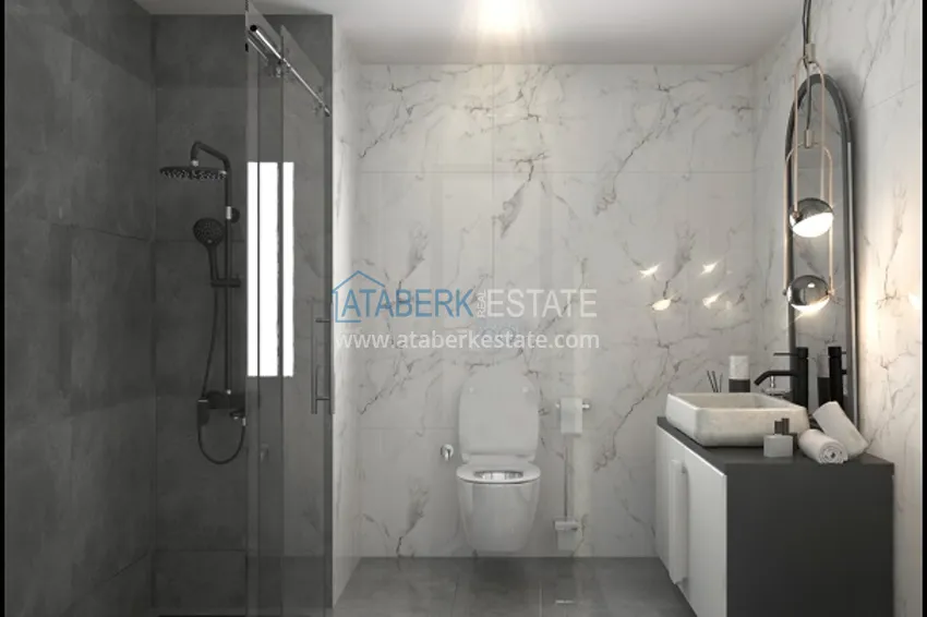 Purchase  An innovative and modern project at the initial stage of construction in Erdemli. 9 