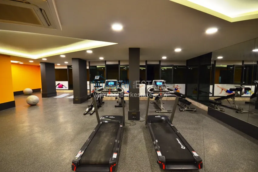 1+1 apartment with furniture and open sea view, Mahmutlar - Alanya 20 