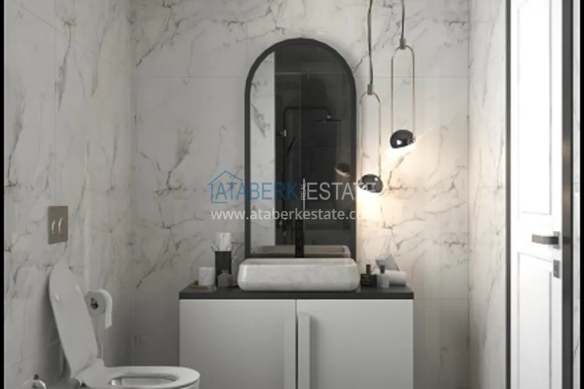 Purchase  An innovative and modern project at the initial stage of construction in Erdemli. 10 