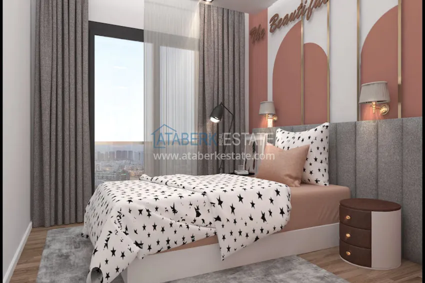 Purchase  2+1 apartments from the developer in a luxury complex. Tomyuk Mersin 15 