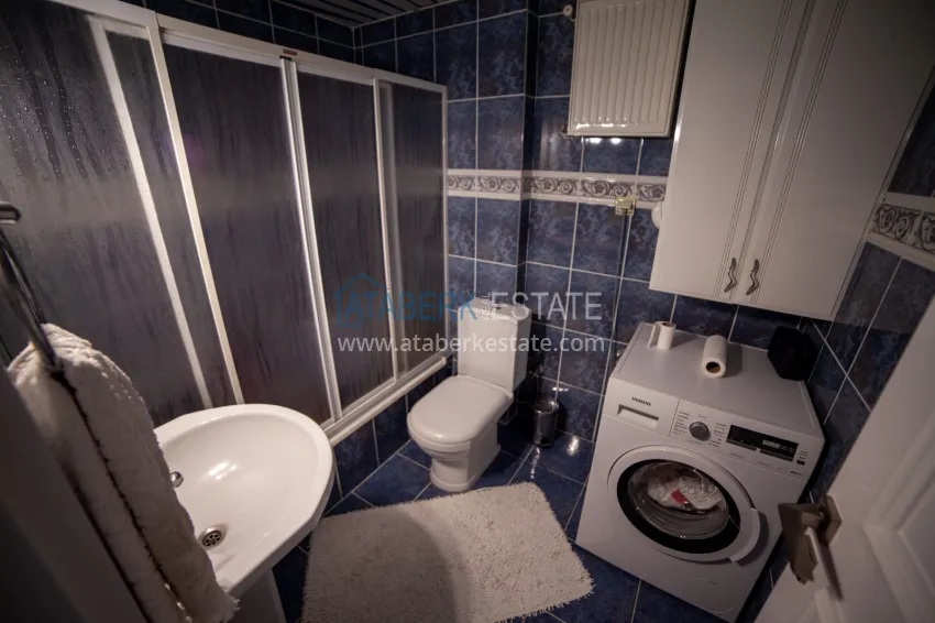 Purchase 3+1 apartment in Antalya, Lara district - with a separate kitchen and sea view, suitable for citizenship 16