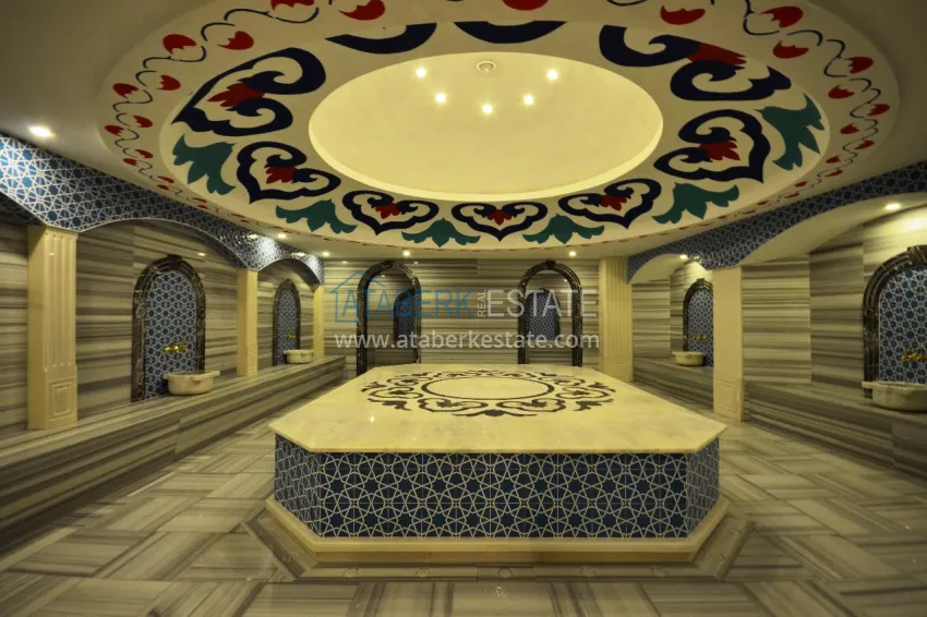 1+1 apartment with furniture and open sea view, Mahmutlar - Alanya 22 