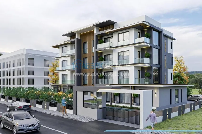 🔥Our project. Apartments at affordable prices in a residential complex under construction - Antalya, Altintash 4 