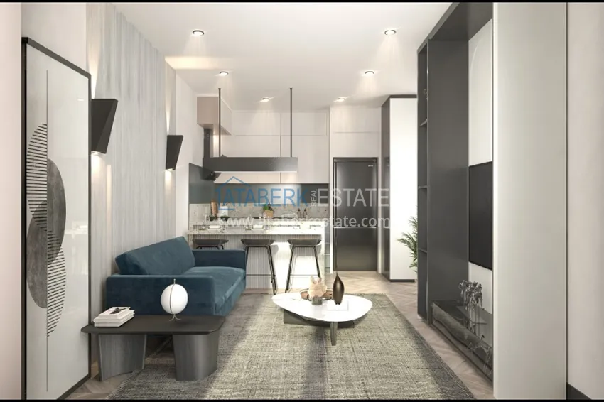 Purchase  An innovative and modern project at the initial stage of construction in Erdemli. 1 