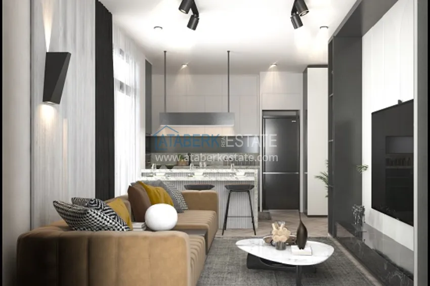 Purchase  An innovative and modern project at the initial stage of construction in Erdemli. 12 