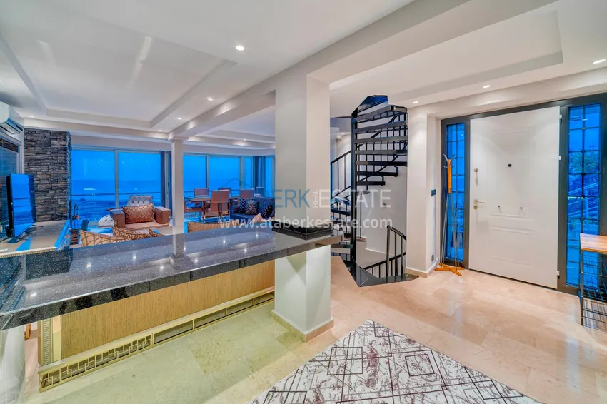 Purchase  Spectacular semi-detached villa with luxury new furniture and the right to citizenship in the Demirtas area 1 