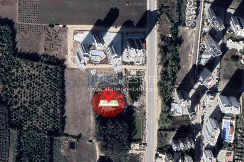 1 + 1 apartments 500 meters from the sea in an attractive area of ​​Mersin, Tej 22 