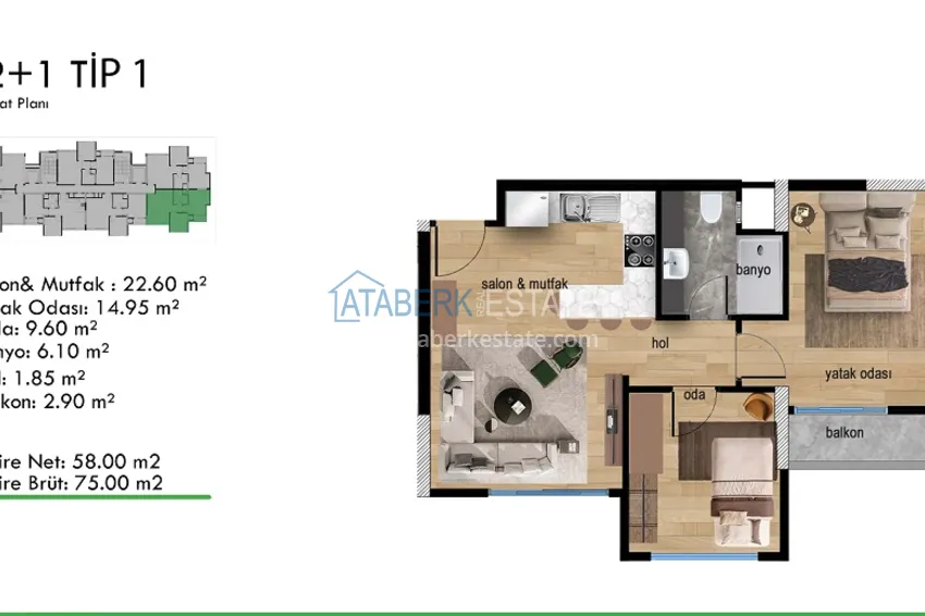 Buy cheap Premium investment project in Mezitli, from one of the most reliable developers in the region. 3 