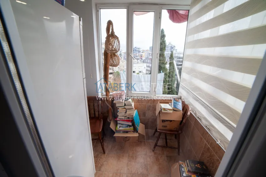 Purchase 3+1 apartment in Antalya, Lara district - with a separate kitchen and sea view, suitable for citizenship 22