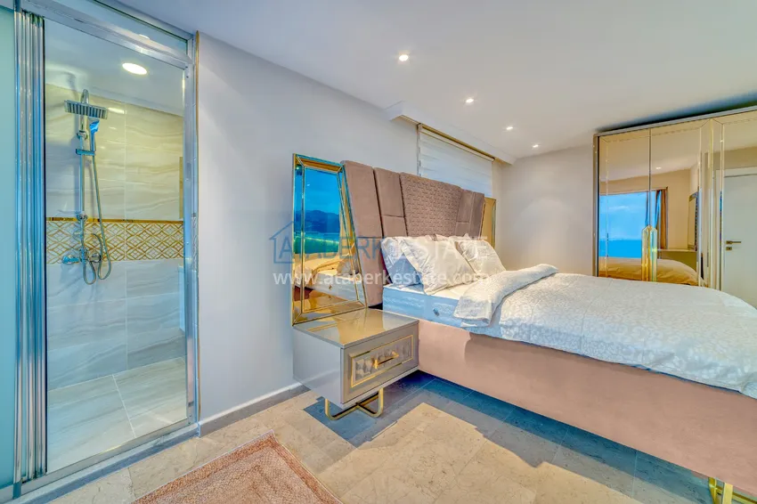 Purchase  Spectacular semi-detached villa with luxury new furniture and the right to citizenship in the Demirtas area 21 